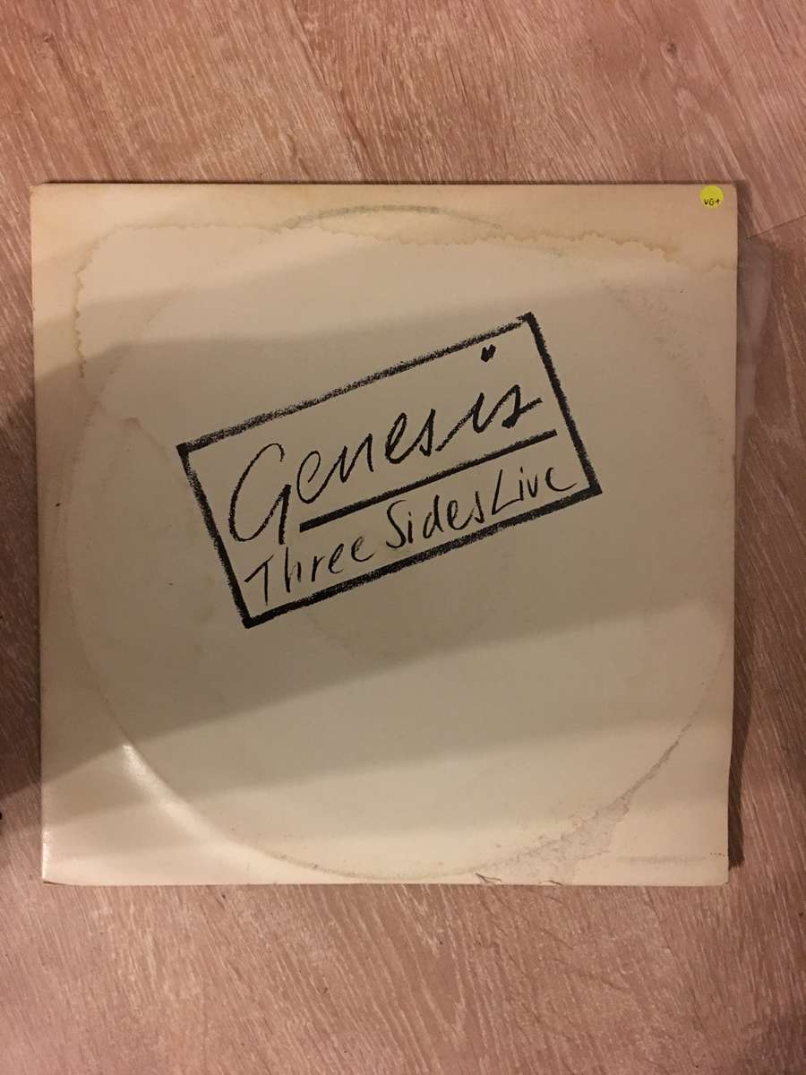 Genesis - Three Sides Live -  Vinyl LP Record - Opened  - Very-Good+ Quality (VG+)