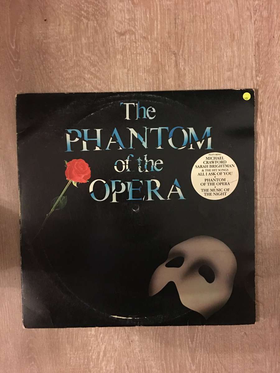 The Phantom Of The Opera -  Vinyl LP Record - Opened  - Very-Good Quality (VG)