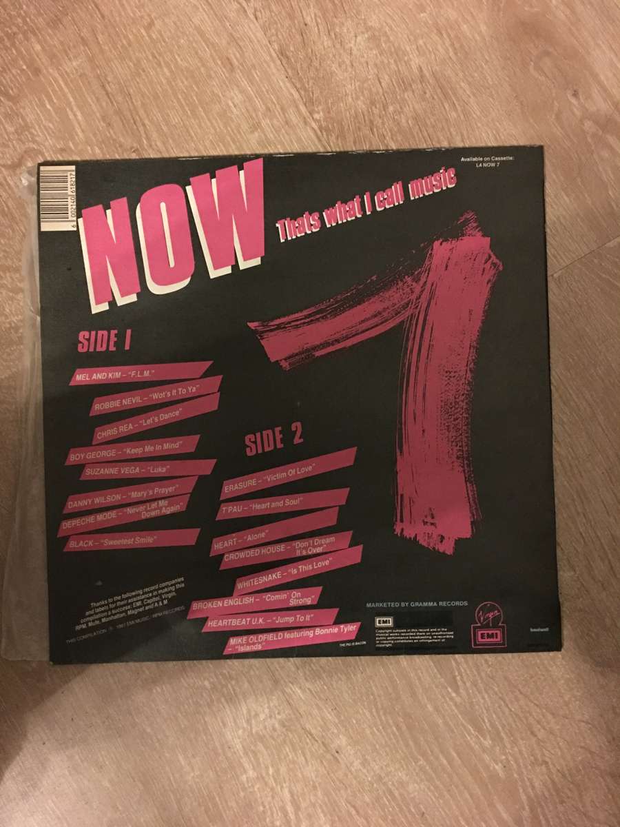 Various - Original Artists - Now That's What I Call Music 7 - Vinyl LP Record - Opened  - Very-Go...