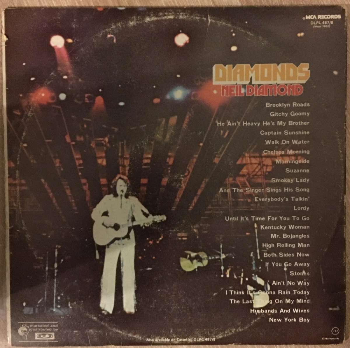 Neil Diamond - Diamonds - Vinyl LP Record - Opened  - Very-Good Quality (VG)