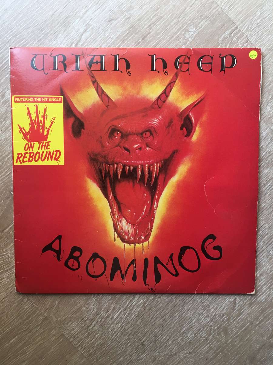 Uriah Heep  Abominog - Vinyl LP Record - Opened  - Very-Good+ Quality (VG+)