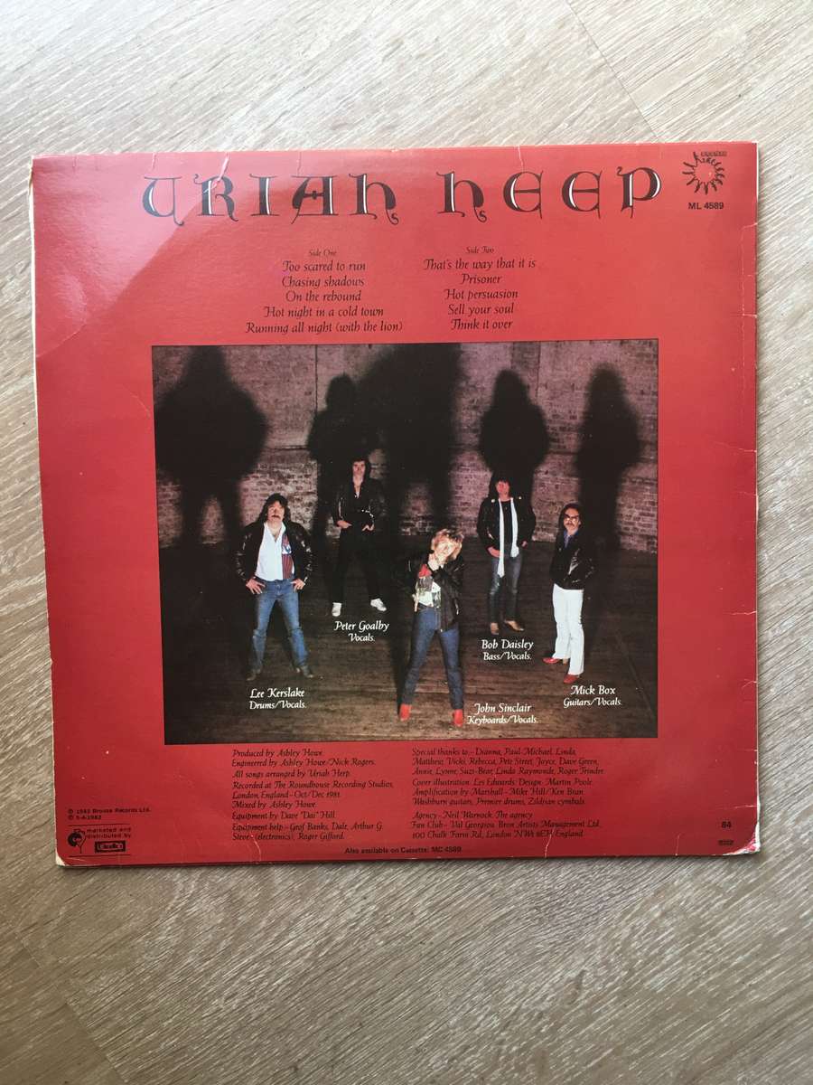 Uriah Heep  Abominog - Vinyl LP Record - Opened  - Very-Good+ Quality (VG+)
