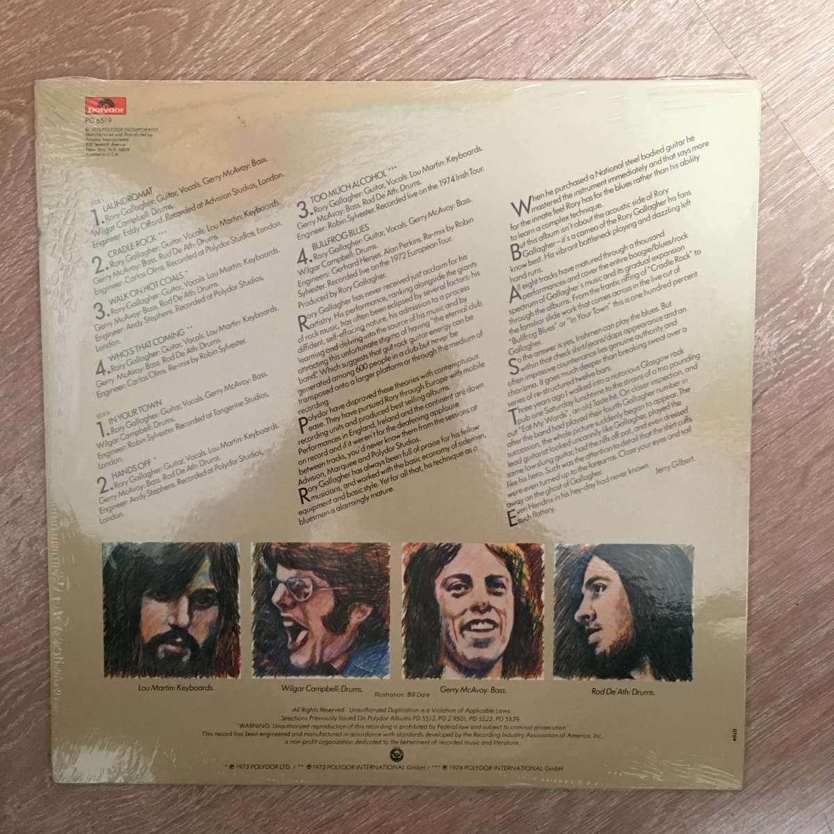 Rory Gallagher  The Story So Far - Vinyl LP Record - Opened  - Very-Good+ Quality (VG+)