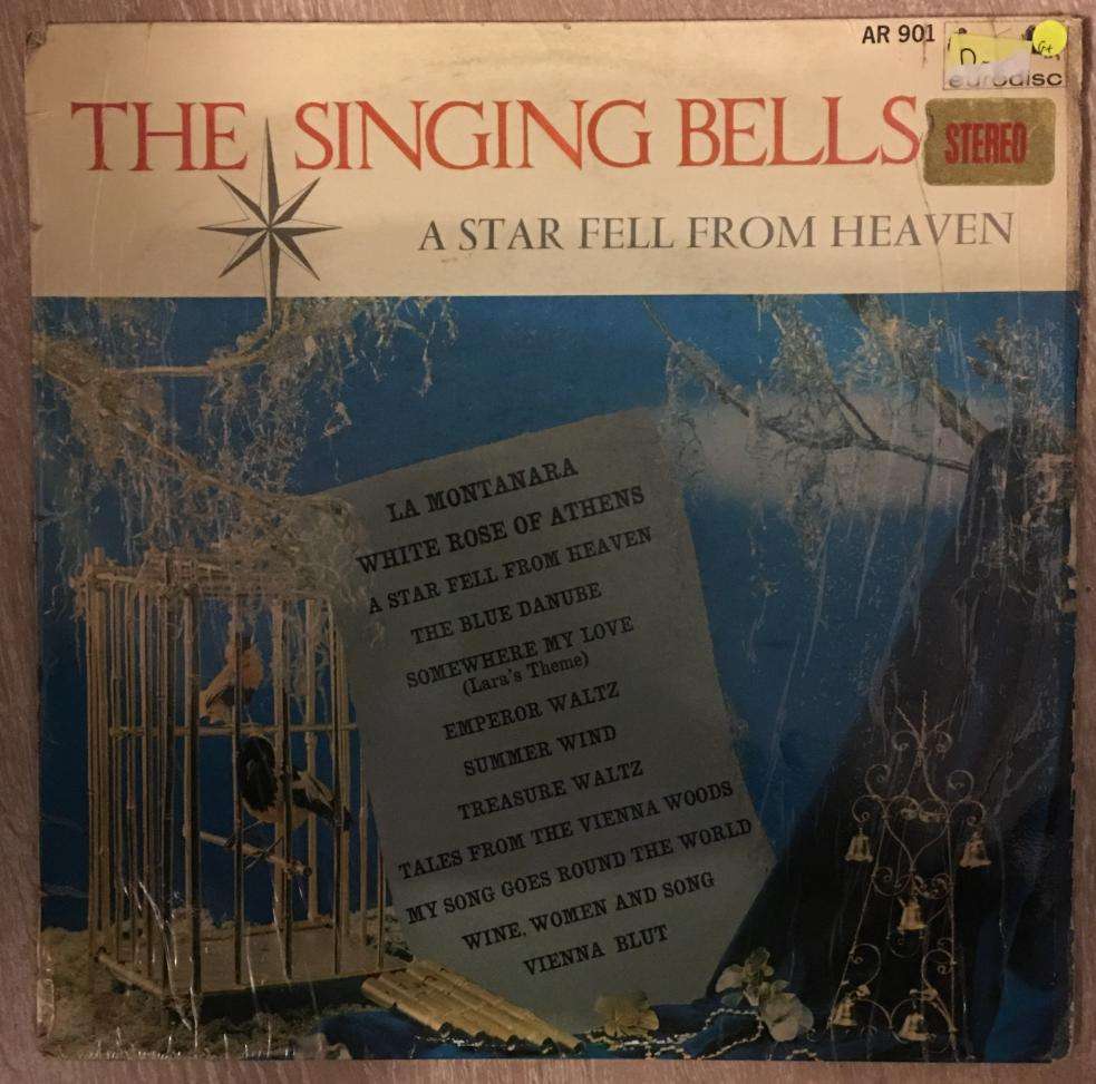 The Singing Bells - A Star Fell From Heaven - Vinyl LP Record - Opened  - Good+ Quality (G+)