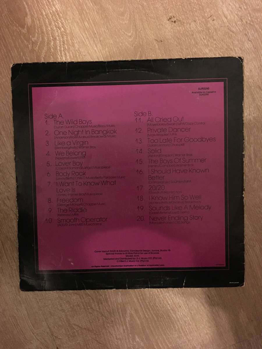 SA Top 20  - Vinyl LP Record - Opened  - Very-Good- Quality (VG-)