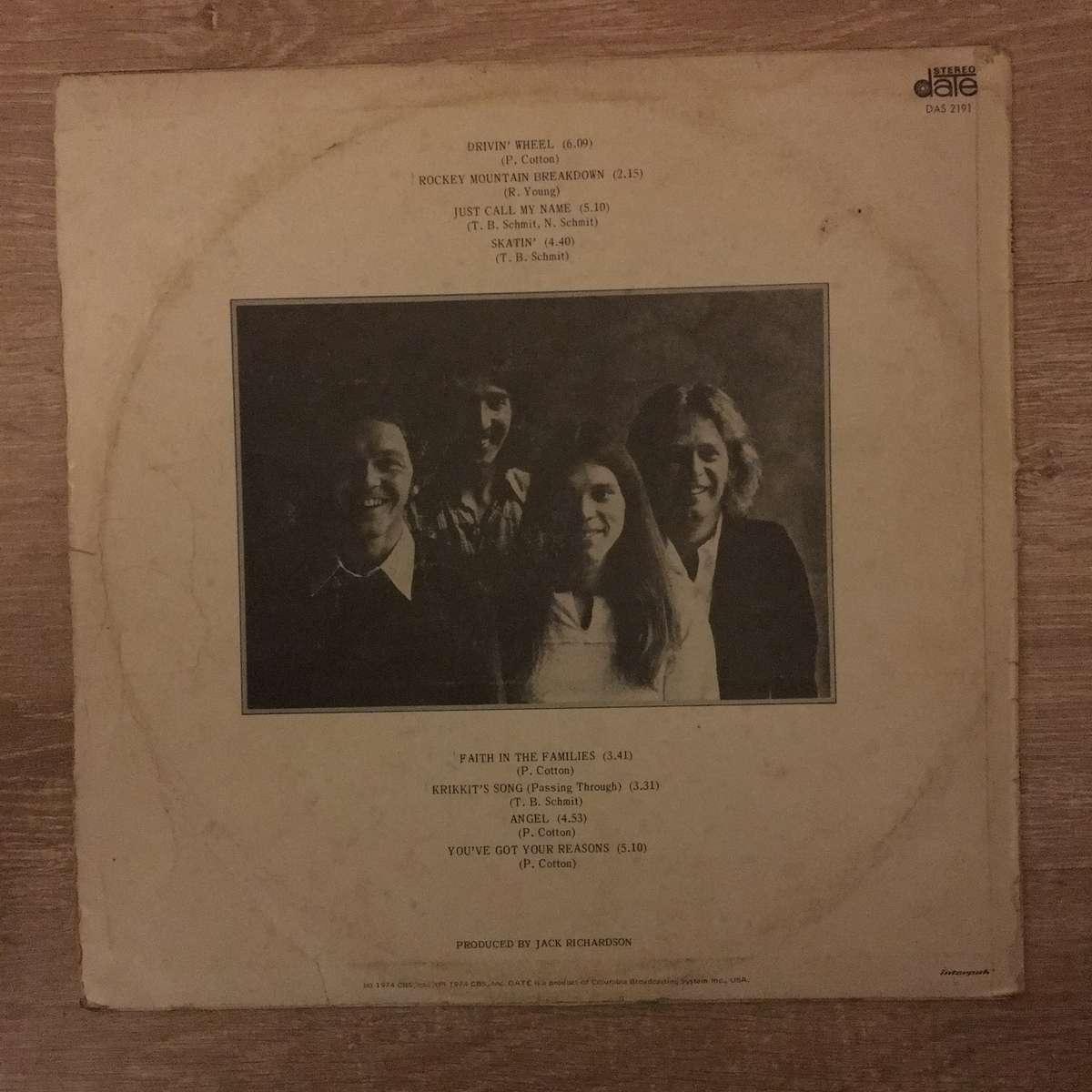 Poco - Seven - Vinyl LP Record - Opened  - Very-Good- Quality (VG-)
