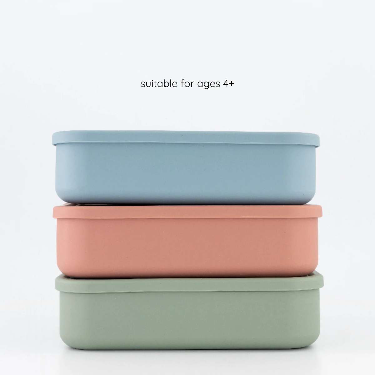 MACCIE MunchMate 5-Compartment Silicone Bento Lunchbox | 4+
