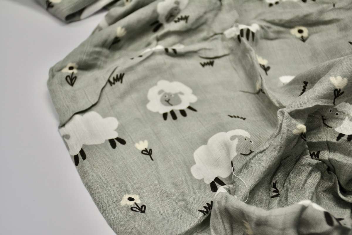 Bamboo cotton muslin blanket - Various prints