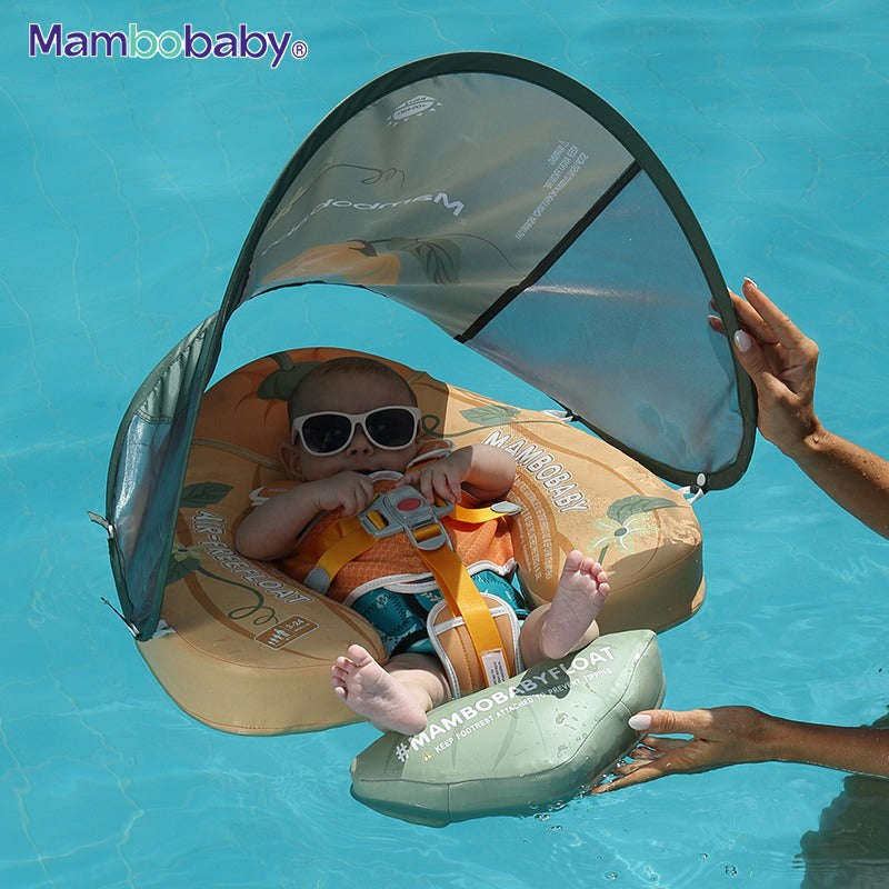 Mambobaby chest and back float - Air free - With canopy