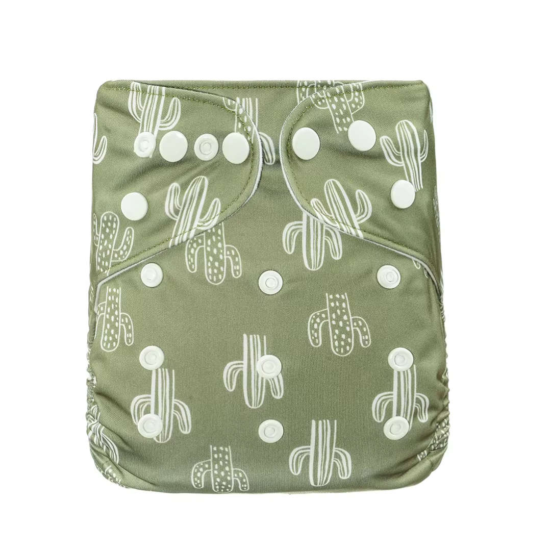 Happy flute pocket - Sage cactus