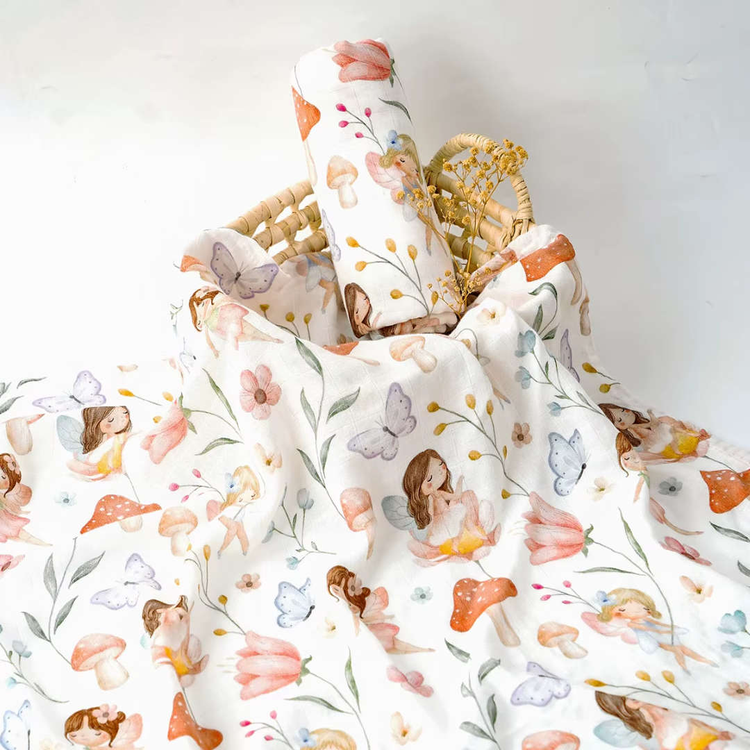 Bamboo cotton muslin blanket - Various prints - New designs arriving middle Nov
