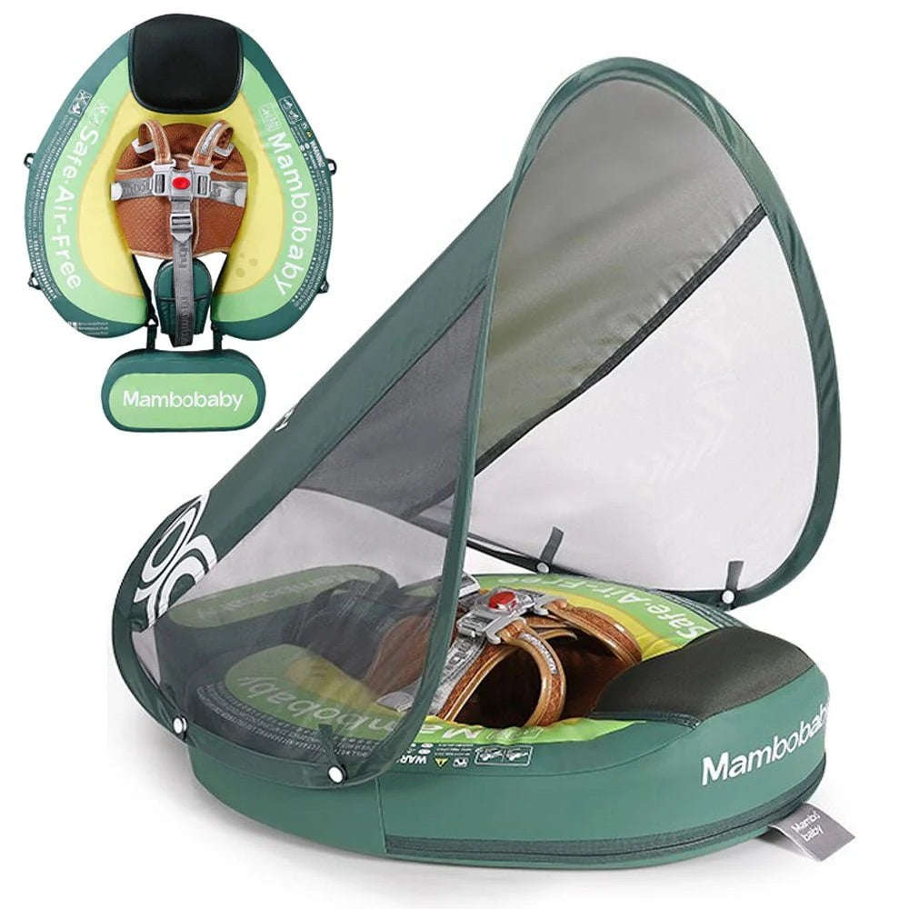 Mambobaby chest and back float - Air free - With canopy