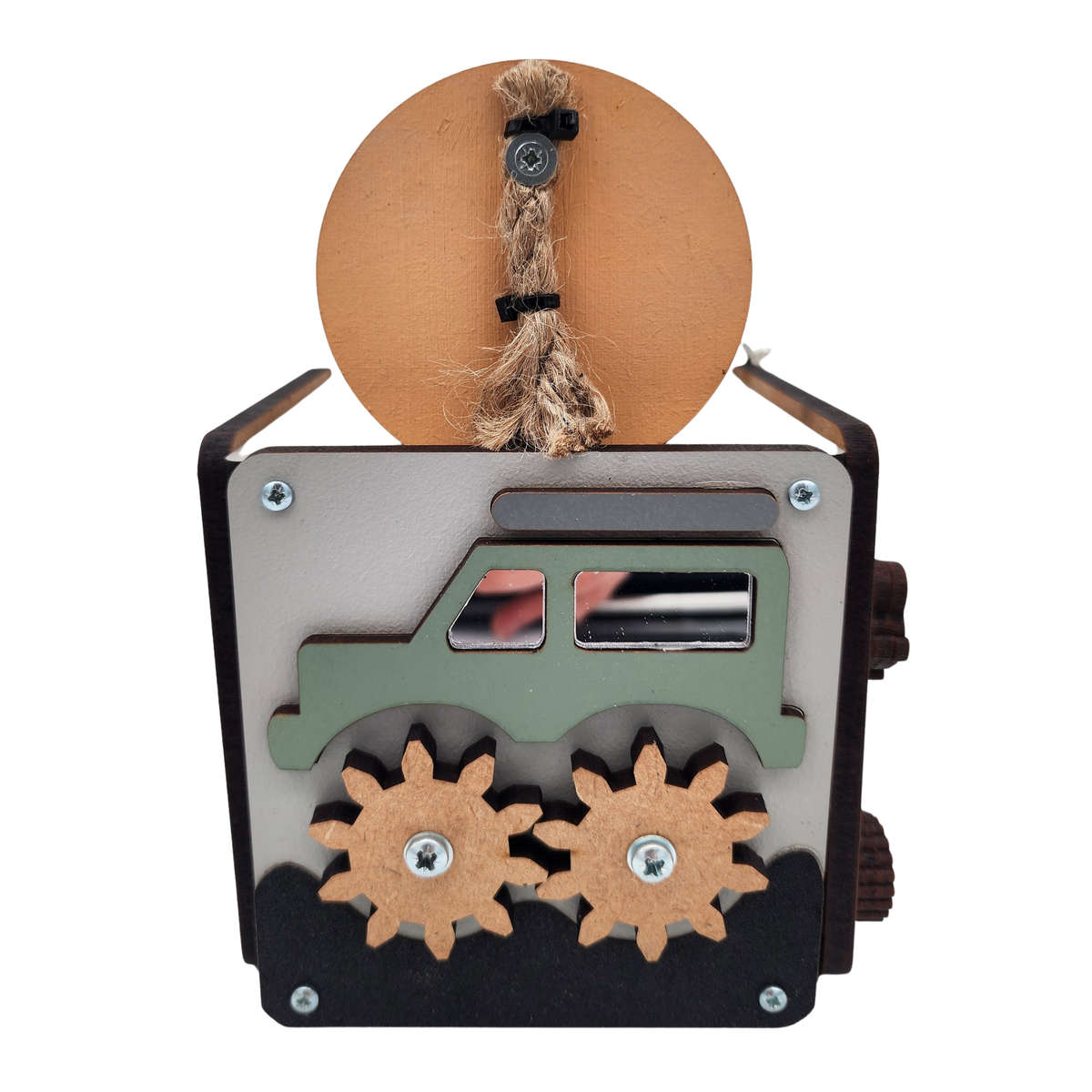 Kiani Safari Wooden Activity Cube | 4 Months5 Years