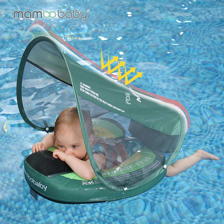 Mambobaby chest and back float - Air free - With canopy