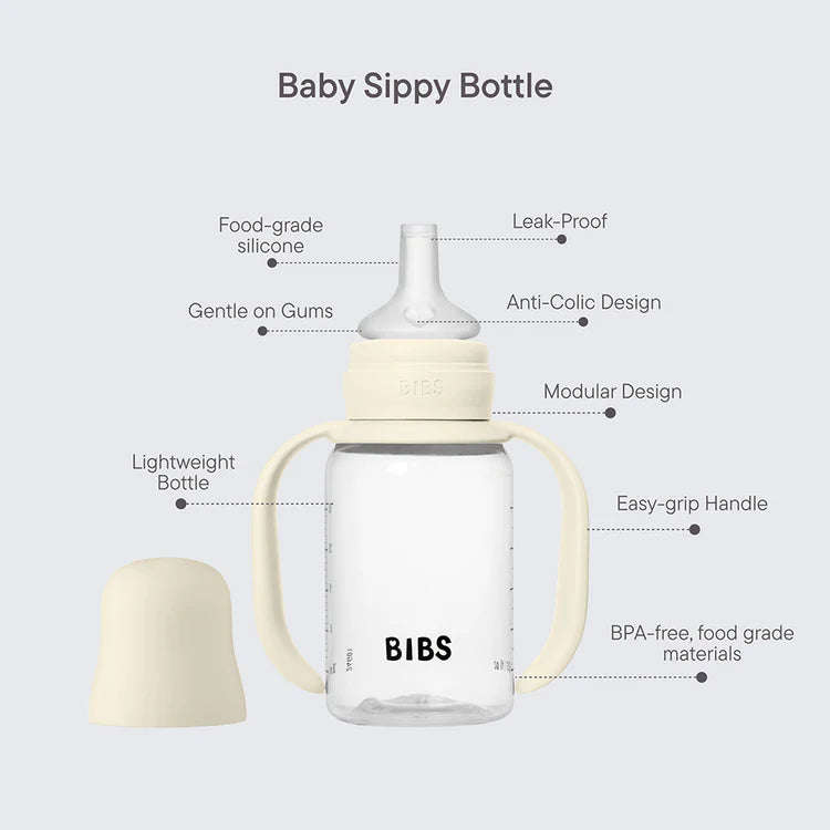 BIBS - Baby Sippy Bottle Spout Silicone - 150ml