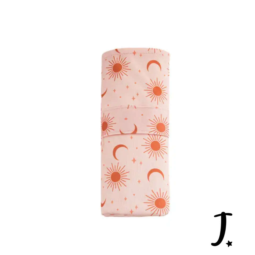 Diaper changing mat - Sun and the moon