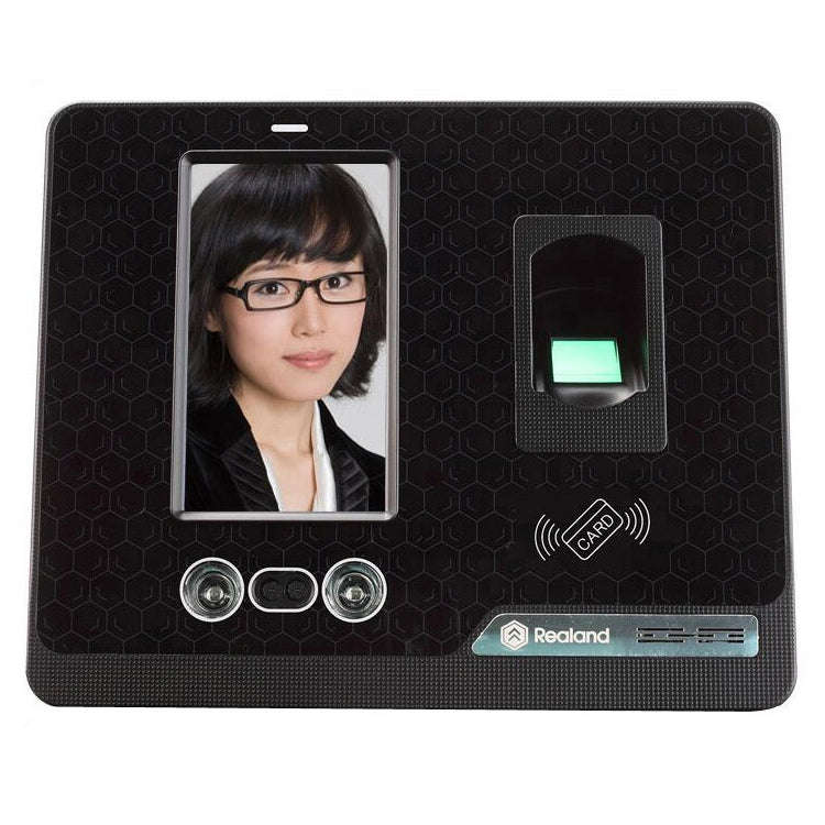 Realand G505 4.3 inch Color TFT Touch Screen Face Fingerprint WiFi Remote Time Attendance Machine...