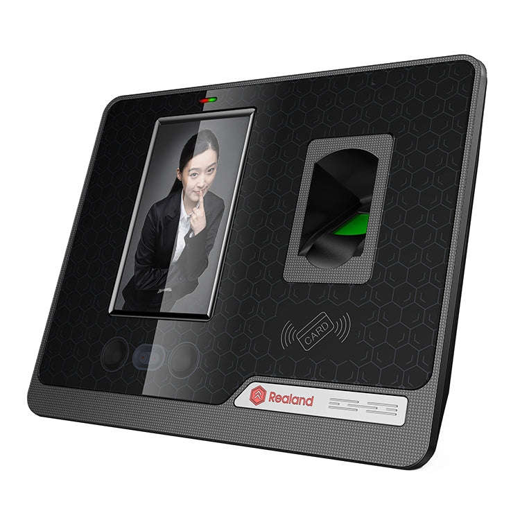 Realand G505 4.3 inch Color TFT Touch Screen Face Fingerprint WiFi Remote Time Attendance Machine...