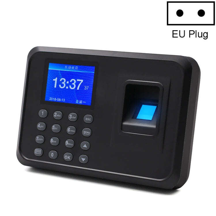 F01 Fingerprint Time Attendance Machine with 2.4 inch TFT Screen, US Plug, ACS2685EU, ACS2685UK, ...