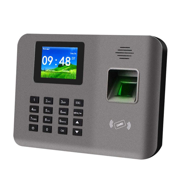 Realand AL321D Fingerprint Time Attendance with 2.4 inch Color Screen & ID Card Function & Batter...