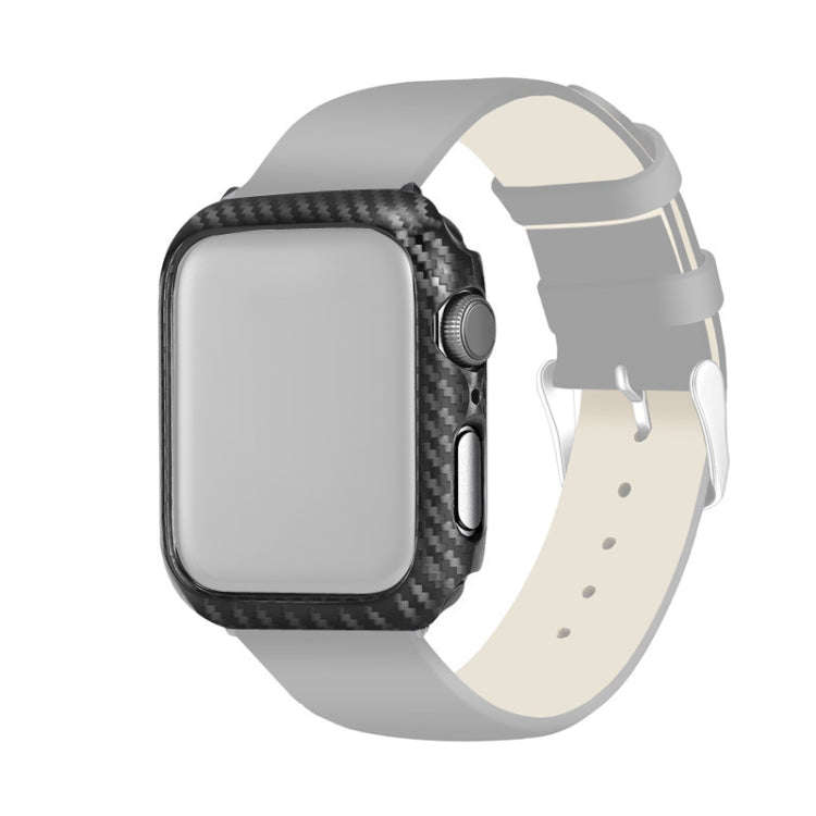 PC Carbon Fiber Frame Protection Case For Apple Watch Series 6 / 5 / 4 / Watch SE 40mm, For Apple...