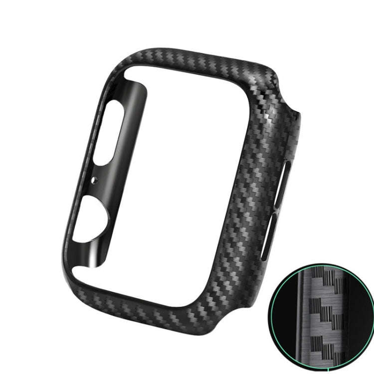 PC Carbon Fiber Frame Protection Case For Apple Watch Series 6 / 5 / 4 / Watch SE 40mm, For Apple...