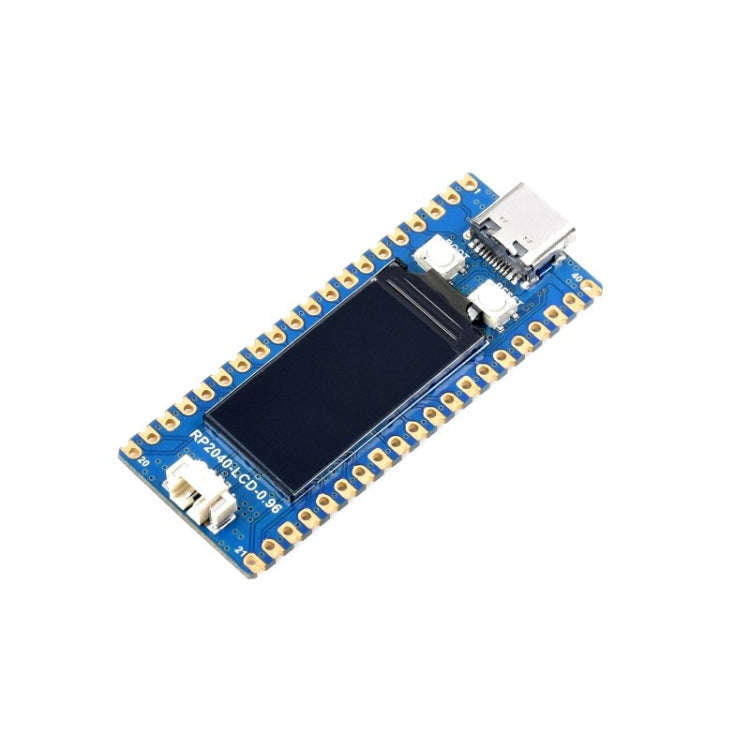 Waveshare RP2040-LCD-0.96 Pico-like MCU Board Based on Raspberry Pi MCU RP2040, with Pinheader, R...