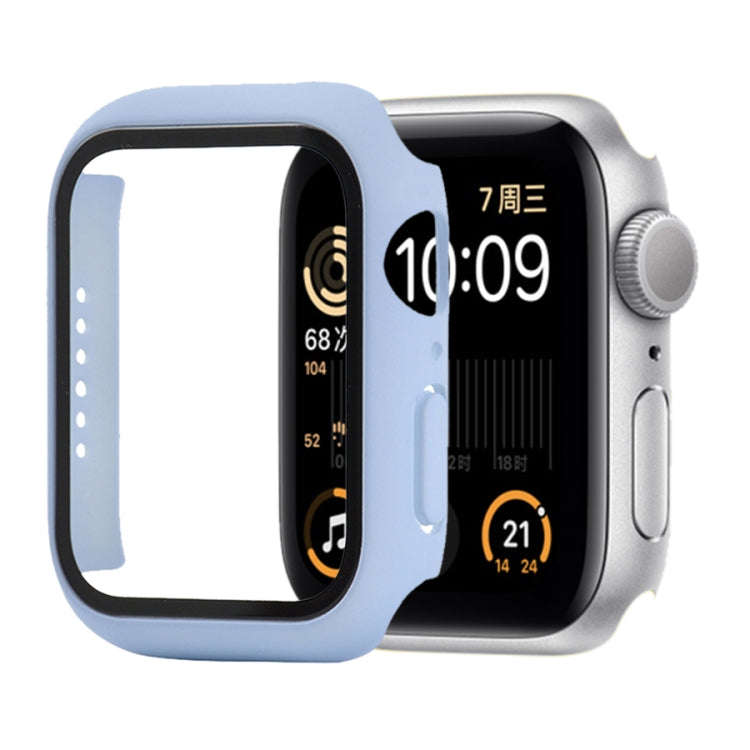 Shockproof PC+Tempered Glass Protective Case with Packed Carton For Apple Watch 44mm(Orange), For...