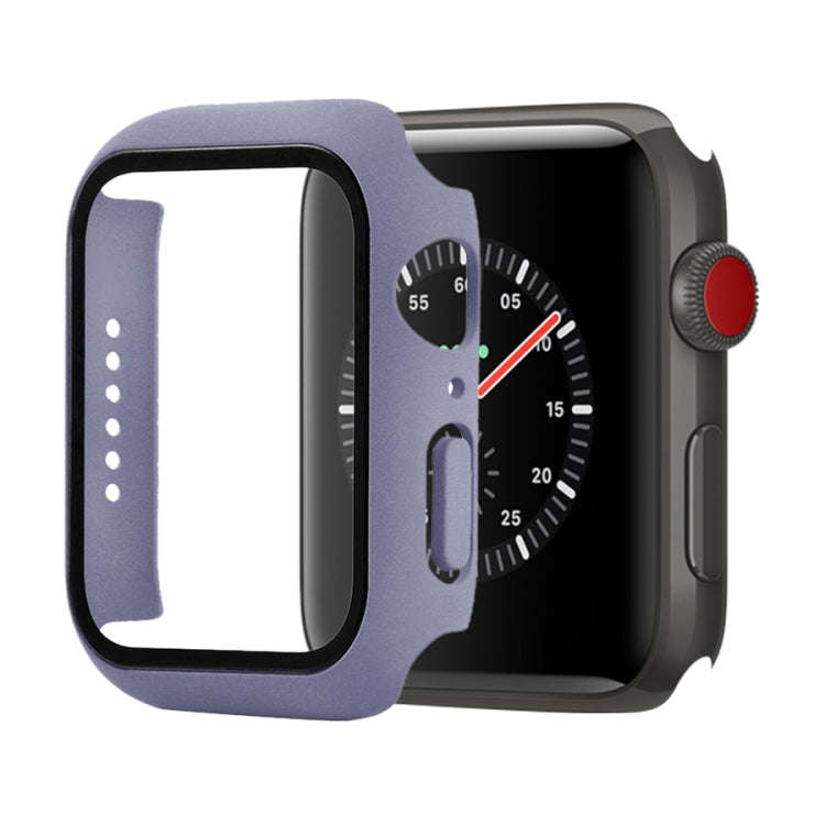 Shockproof PC+Tempered Glass Protective Case with Packed Carton For Apple Watch 44mm(Orange), For...