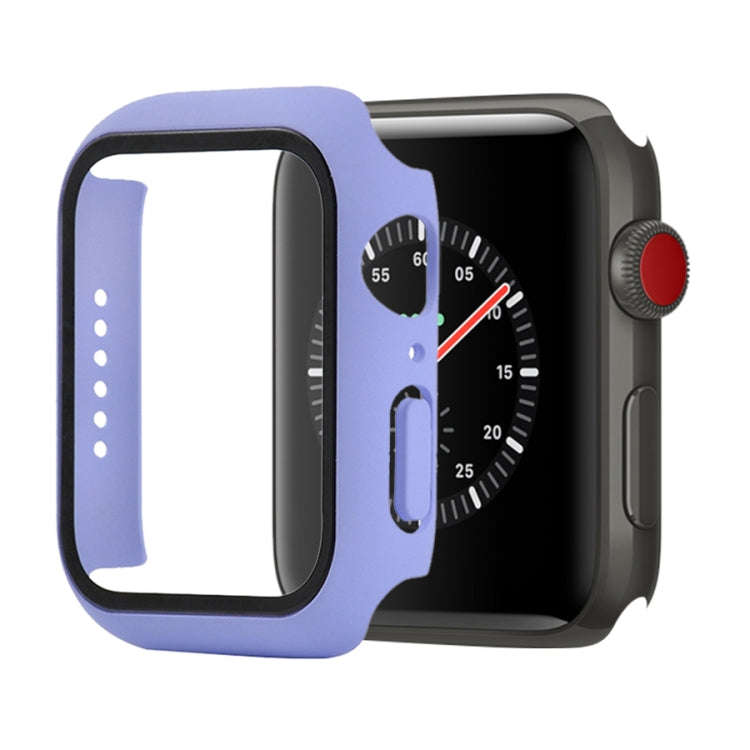 Shockproof PC+Tempered Glass Protective Case with Packed Carton For Apple Watch 44mm(Orange), For...