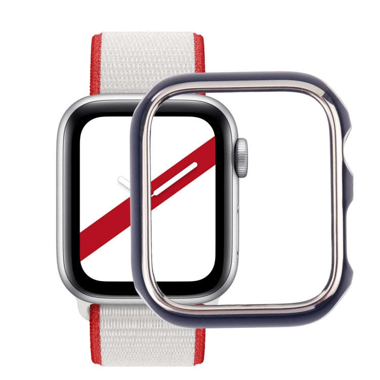 Dual-color Electroplating PC Protective Watch Case, For Apple Watch Series 6 / 5 / 4 / Watch SE 4...