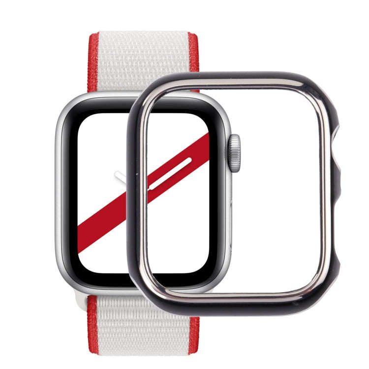 Dual-color Electroplating PC Protective Watch Case, For Apple Watch Series 3 & 2 & 1 38mm