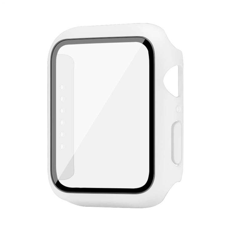 IMAK Shockproof PC Protective Case with Tempered Glass Film, For Apple Watch Series 6 & SE & 5 & ...