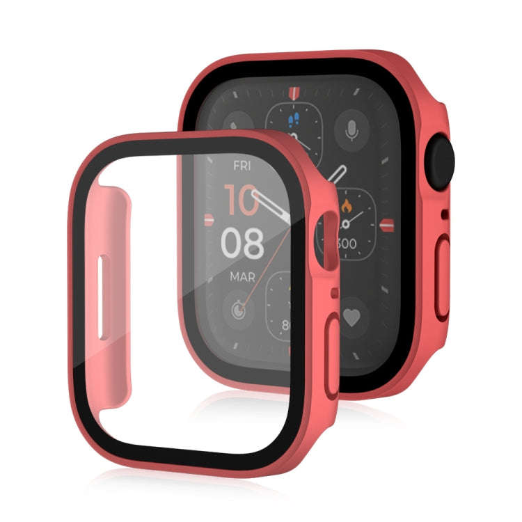 Life Waterproof Frosted 2 in 1 PC Frame + Tempered Glass Protective Case, For Apple Watch Series ...