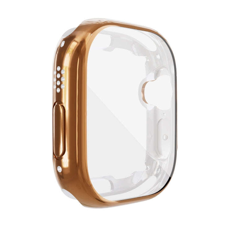 All-inclusive Plating TPU Shockproof Case, For Apple Watch 9 / 8 / 7 45mm, For Apple Watch 8 / 7 ...