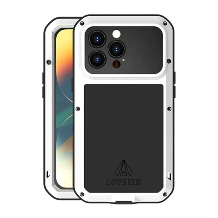 LOVE MEI Metal Shockproof Waterproof Dustproof Phone Case, For iPhone 14, For iPhone 14 Plus, For...