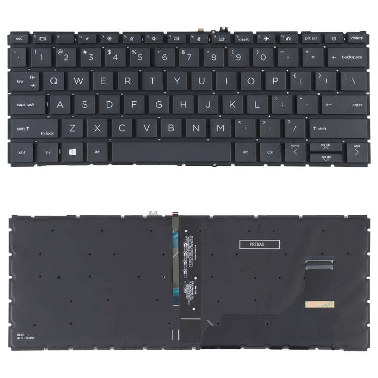 For HP Elitebook X360 836 730 G5 735 G5 G6 US Version Keyboard with Backlight, For HP Elitebook 8...