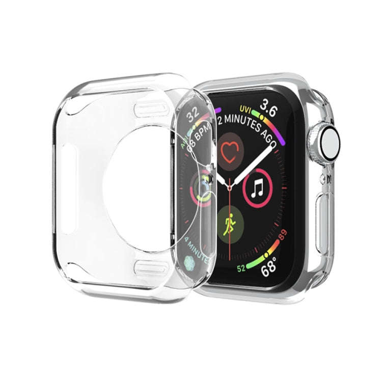 Plating TPU Round Hole Hollowing Protective Case, For Apple Watch Series 3 & 2 & 1 38mm, For Appl...