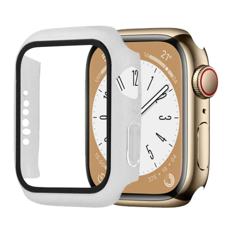 Shockproof PC+Tempered Glass Watch Protective Case, For Apple Watch Series 9 / 8 / 7 41mm, For Ap...