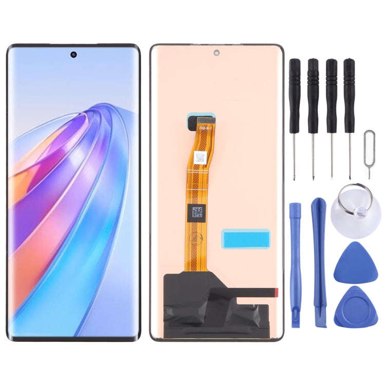 Original LCD Screen For Honor Magic4 Pro With Digitizer Full Assembly, Not Supporting Fingerprint...