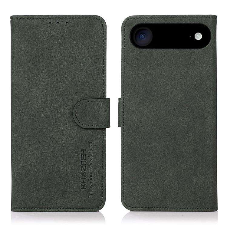 KHAZNEH Matte Texture Leather Phone Case, For iPhone 16e / 17e, For iPhone 17 Pro Max, For iPhone...