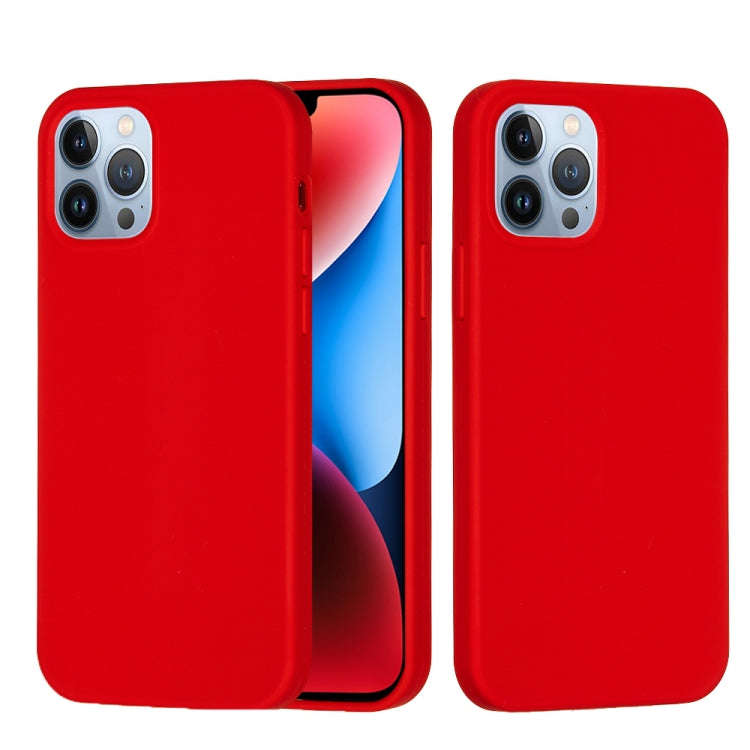 Solid Color Silicone Phone Case, For iPhone 16, For iPhone 15 Pro Max, For iPhone 15 Pro, For iPh...