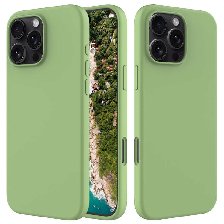 Solid Color Silicone Phone Case, For iPhone Air, For iPhone 16 Pro Max, For iPhone 16 Pro, For iP...