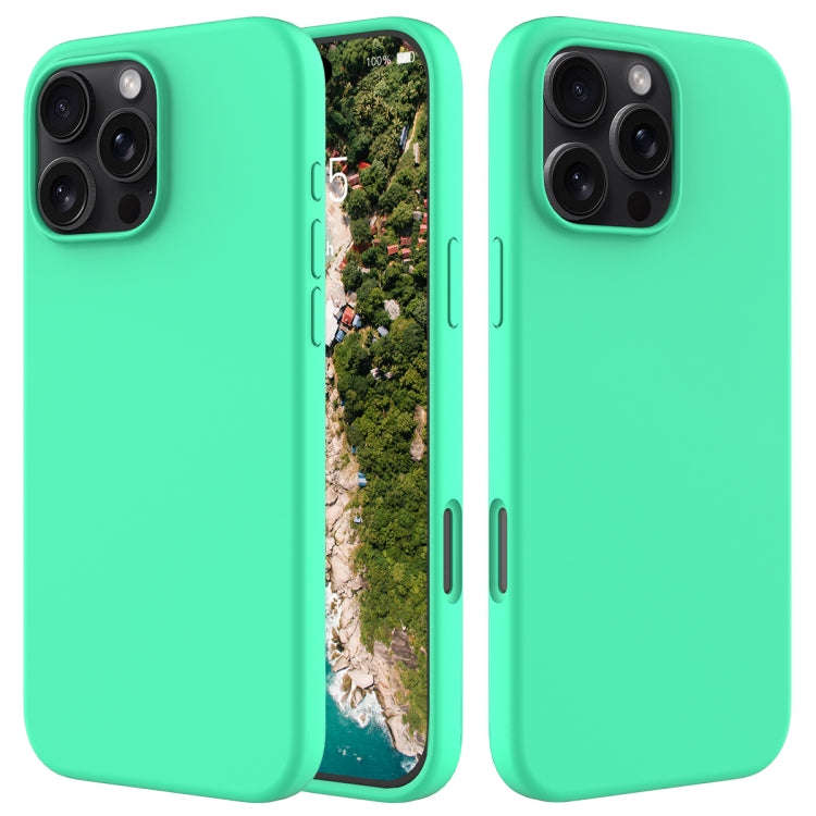 Solid Color Silicone Phone Case, For iPhone Air, For iPhone 16 Pro Max, For iPhone 16 Pro, For iP...
