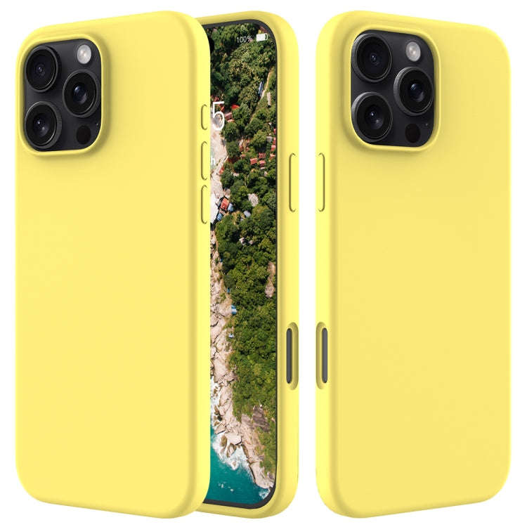 Solid Color Silicone Phone Case, For iPhone Air, For iPhone 16 Pro Max, For iPhone 16 Pro, For iP...