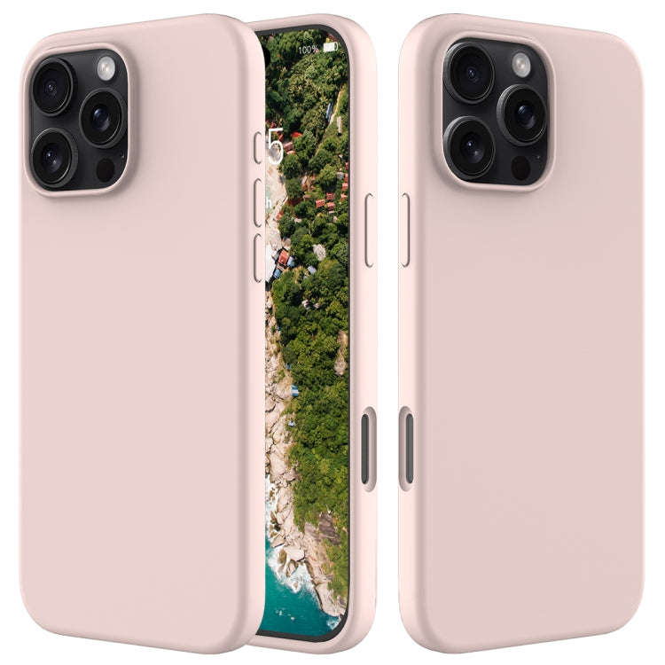 Solid Color Silicone Phone Case, For iPhone Air, For iPhone 16 Pro Max, For iPhone 16 Pro, For iP...