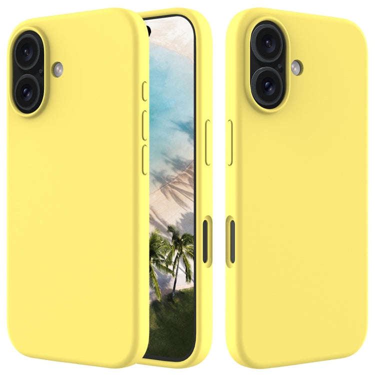 Solid Color Silicone Phone Case, For iPhone Air, For iPhone 16 Pro Max, For iPhone 16 Pro, For iP...