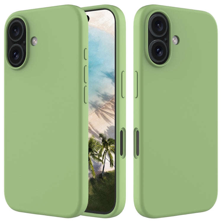 Solid Color Silicone Phone Case, For iPhone 16, For iPhone 15 Pro Max, For iPhone 15 Pro, For iPh...
