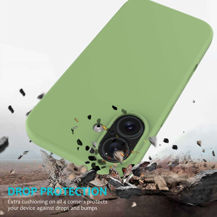 Solid Color Silicone Phone Case, For iPhone 16, For iPhone 15 Pro Max, For iPhone 15 Pro, For iPh...