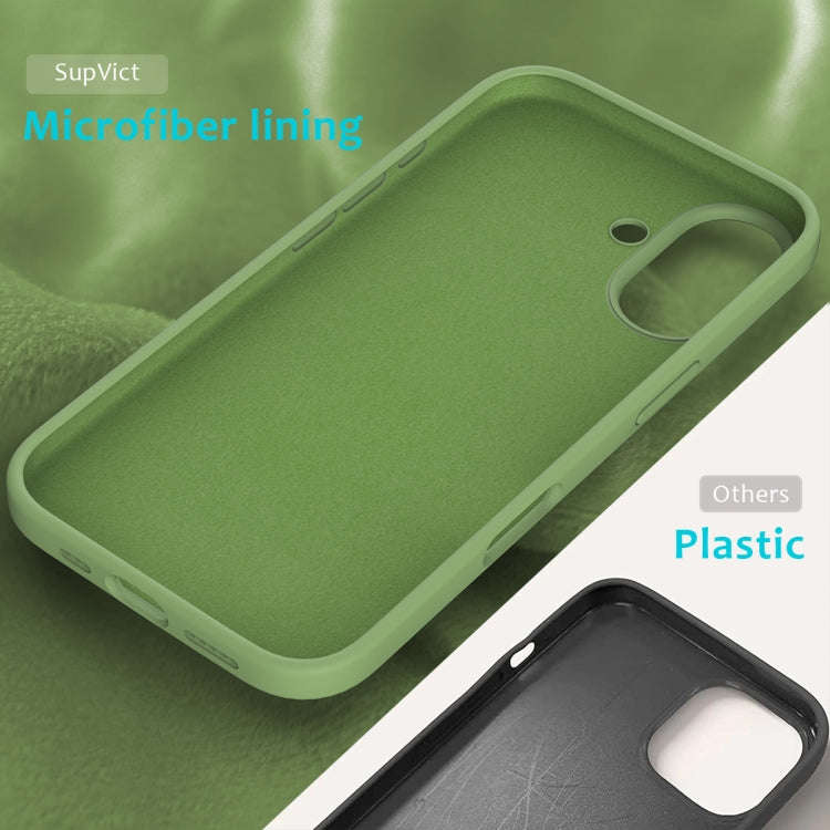 Solid Color Silicone Phone Case, For iPhone 16, For iPhone 15 Pro Max, For iPhone 15 Pro, For iPh...